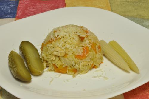 Jak uvařit kuřecí rizoto z dalmácie? Snadné recept, připravený za 30 - 45 minut